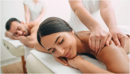 Rücken Massage